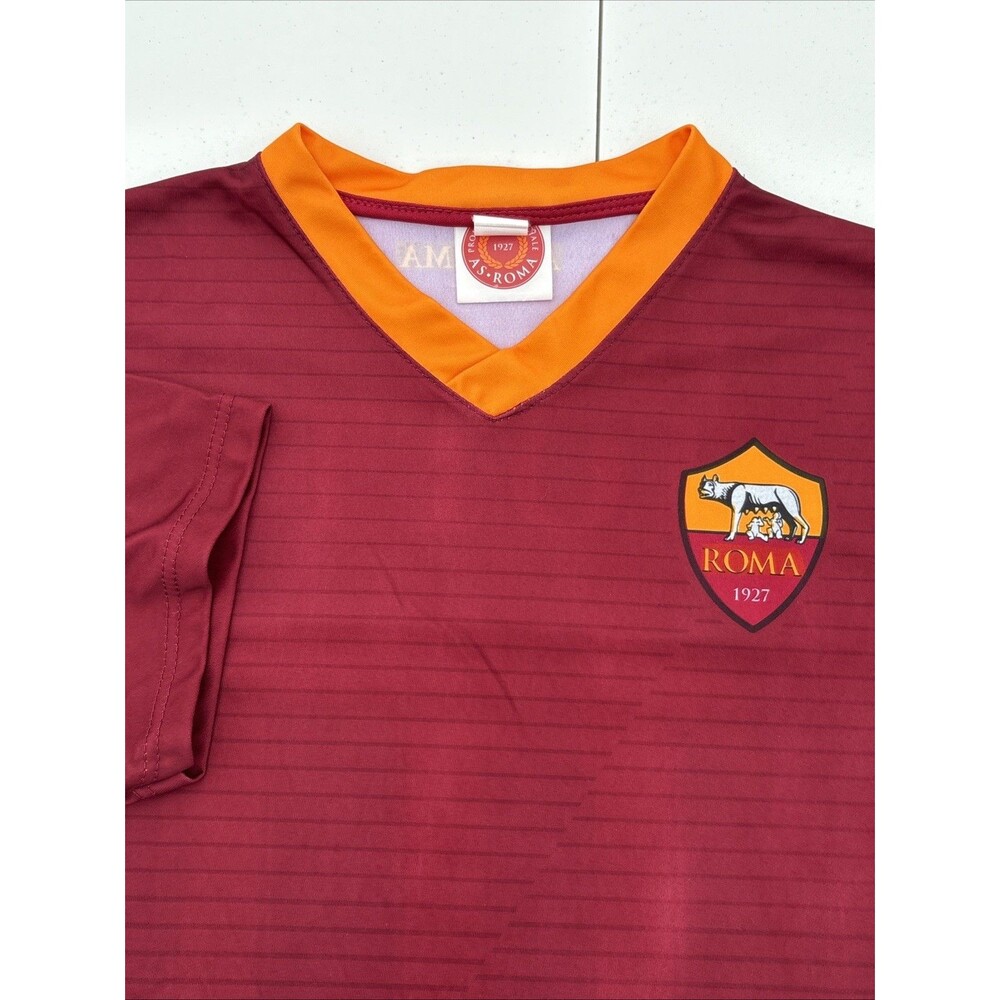 AS Roma Home Jersey Totti #10 Men’s Size Medium Red Official Licensed